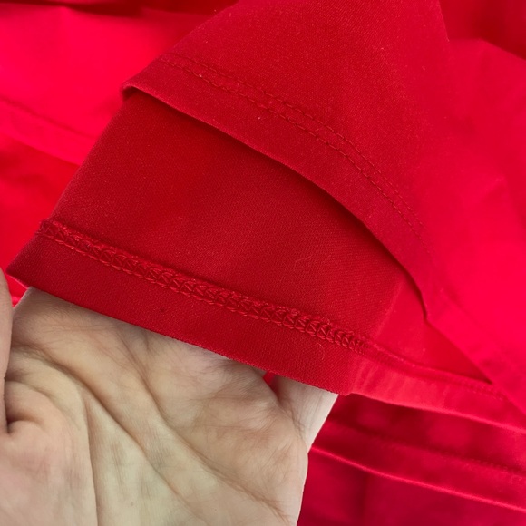 SOLD White House Black Market Timeless Red Wrap Dress - Picture 7 of 7